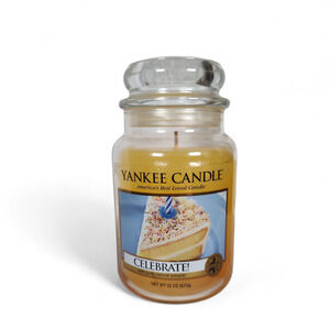 Yankee Candle Celebrate Birthday Cake 22oz Candle Retired Unburned  Housewarmer